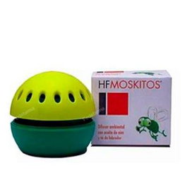 HERBOFARM Difusor Ambiental Antimosquitos Bola 150 Ml Aceite de Neem y Té de Labrador Ahuyenta Mosquitos