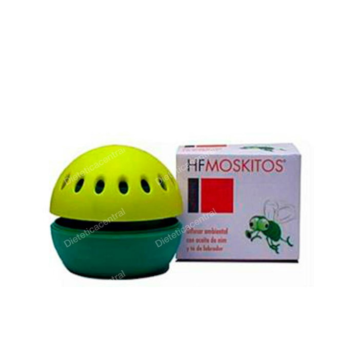 HERBOFARM Difusor Ambiental Antimosquitos Bola para Habitaciones, 150 ml, con Aceite de Neem y Té de Labrador, 45 Días de Protección