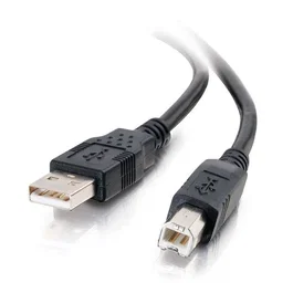 C2G 28103 Cable USB 2.0 de 3 metros USB-A a USB-B, Negro para Impresora, Teclado, Ratón, Plug and Play, PC y Mac