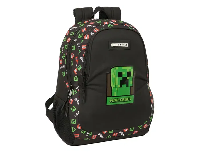 SAFTA Mochila Minecraft Adaptable a Carro SAFTA Mochila Minecraft Adaptable a Carro