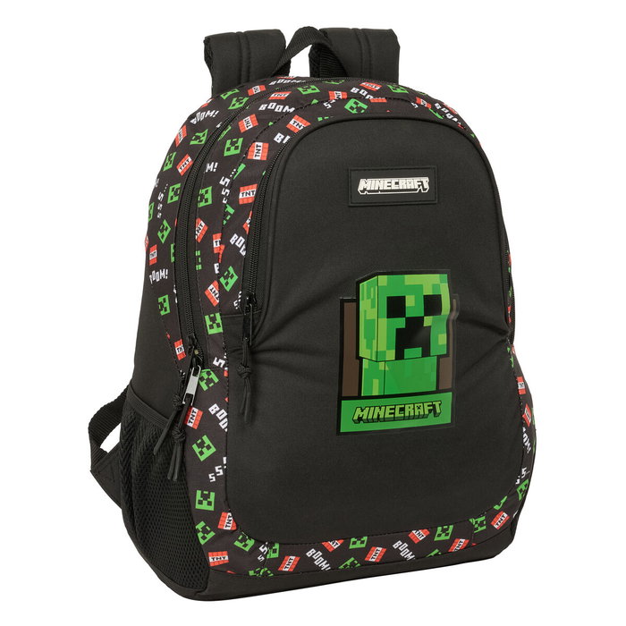 SAFTA Mochila Minecraft Adaptable a Carro SAFTA Mochila Minecraft Adaptable a Carro