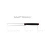 Joseph Joseph Elevate Store Set de 5 cuchillos con bandeja de almacenamiento para cajón, Plata / Negro de acero inoxidable japonés de alta calidad.