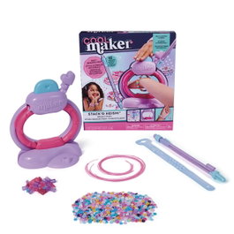 Spin Master Cool Maker Estudio Pulseras Heishi Stack'd - 1220 cuentas y 10 perladas, +7 años