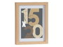 Giftdecor Portafoto Pared Madera Natural con Paspartu para Foto 15x20cm (Set de 12)