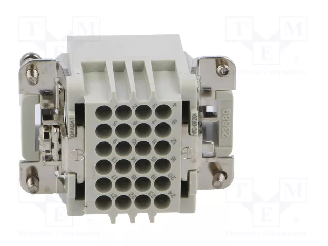 ILME CDD CDDM24 Plantilla de Contacto Macho HDC 24 PIN