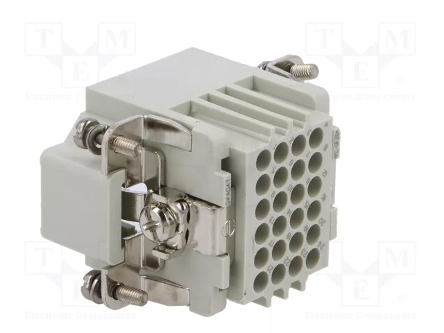 ILME CDD CDDM24 Plantilla de Contacto Macho HDC 24 PIN