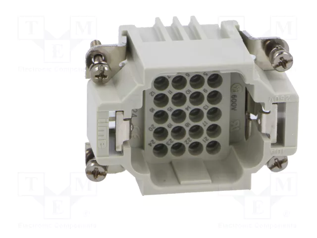 ILME CDD CDDM24 Plantilla de Contacto Macho HDC 24 PIN