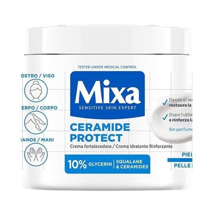 Mixa Ceramide Protect Crema Fortalecedora Piel Muy Seca 400 ml
