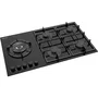 Daewoo BH9GKF51BNH Placa de gas 5 fuegos 90 cm Negra