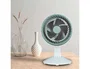 Daewoo DW9009 Ventilador de sobremesa 80W 25cm Blanco