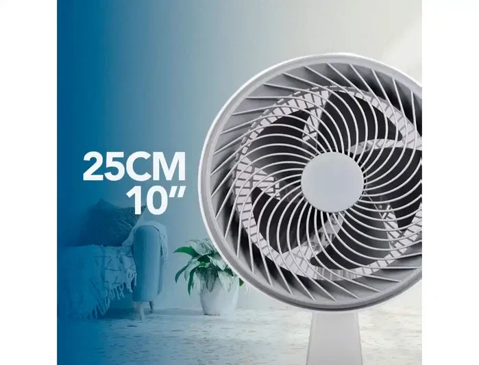 Daewoo DW9009 Ventilador de sobremesa 80W 25cm Blanco