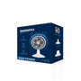 DAEWOO Ventilador de Sobremesa 25 cm (10"), Alta Velocidad, 80W