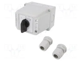SPAMEL Interruptor de leva de 3 polos y 3 posiciones L-0-P 40A