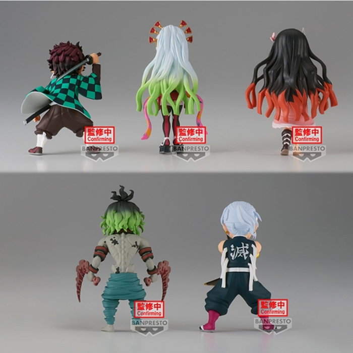 Banpresto Figura Demon Slayer: Kimetsu no Yaiba WORLD COLLECTABLE FIGURE vol.10 7 cm - 1 Unidad Aleatoria (Tanjiro, Nezuko, Daki, Gyutaro, Tengen)