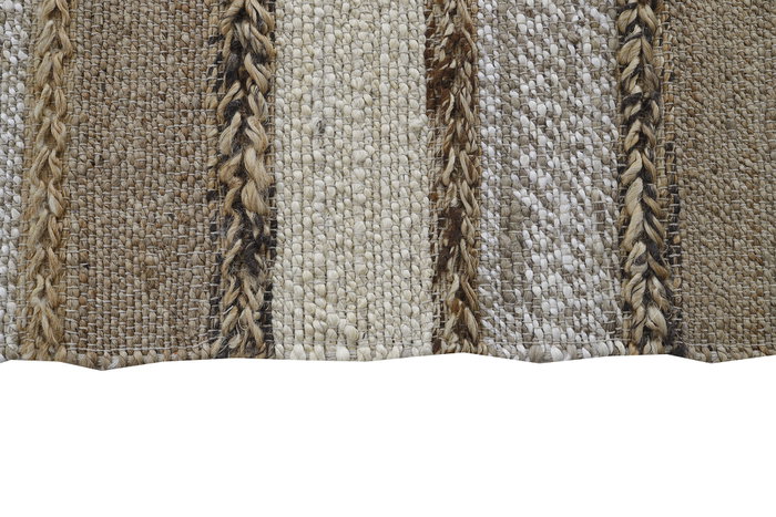 DKD Home Decor Alfombra de Yute Multicolor 75x175x1 cm
