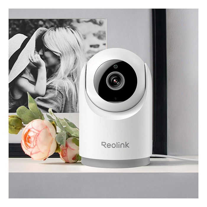 Reolink Cámara WiFi Interior E321 E Series 3MP, Seguridad Vigilancia Doméstica