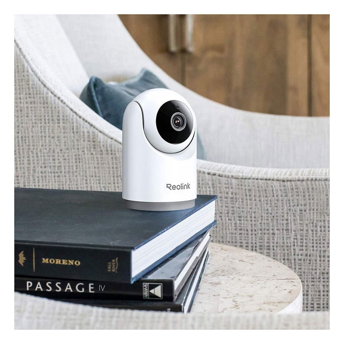 Reolink Cámara WiFi Interior E321 E Series 3MP, Seguridad Vigilancia Doméstica