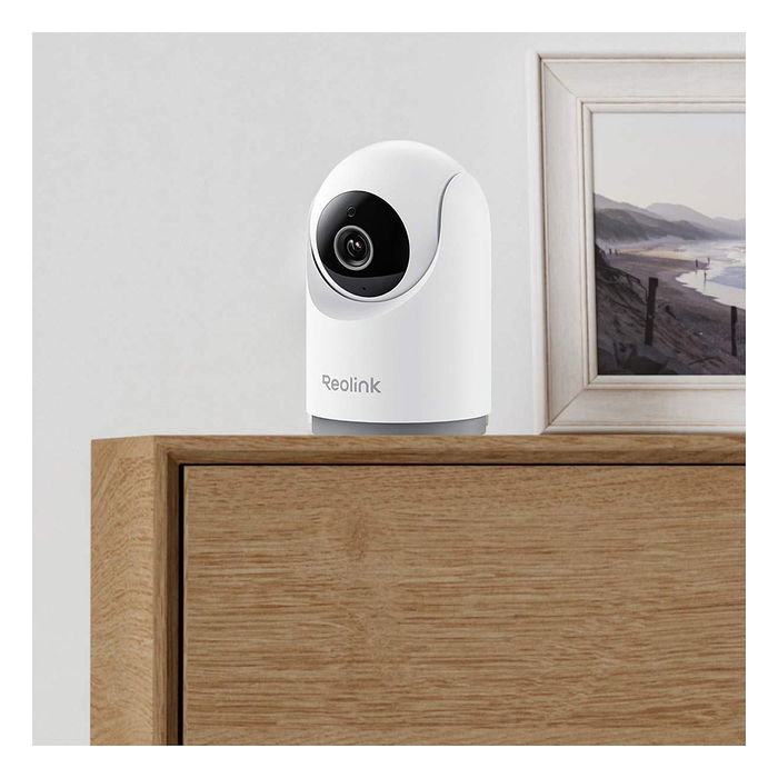 Reolink Cámara WiFi Interior E321 E Series 3MP, Seguridad Vigilancia Doméstica