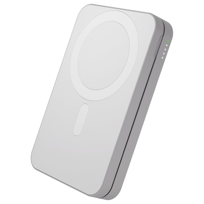 Dbramante1928 Cargador Inalámbrico 3-en-1 Qi3 8000 mAh 20W USB-C Blanco