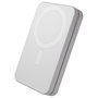 Dbramante1928 Cargador Inalámbrico 3-en-1 Qi3 8000 mAh 20W USB-C Blanco
