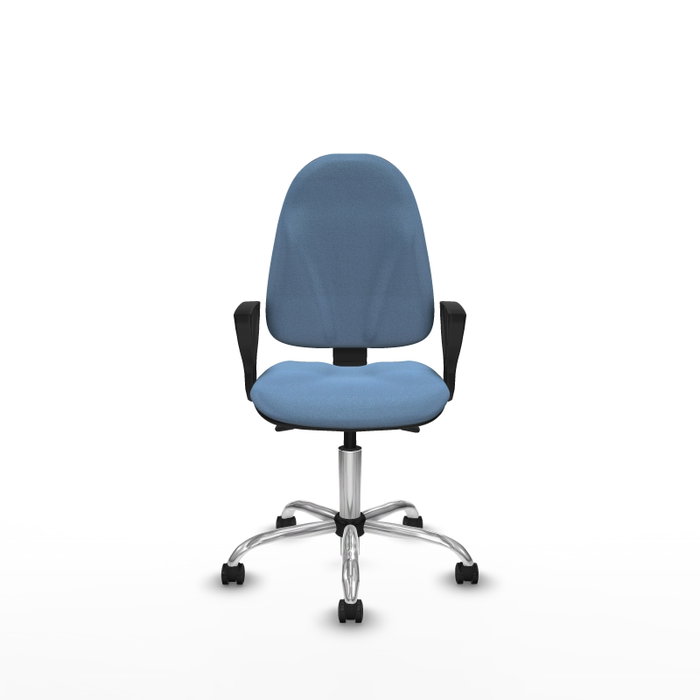 PIQUERAS Y CRESPO Silla de oficina Algarra Azul cielo