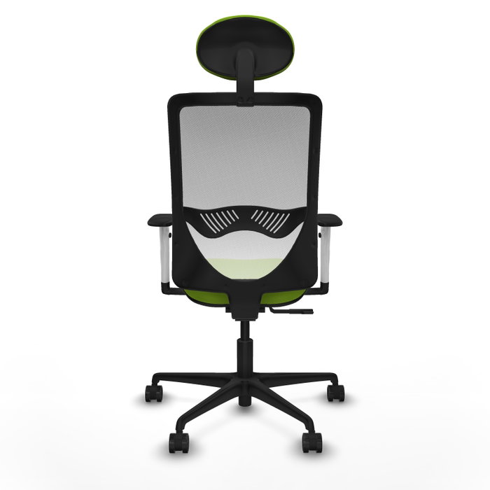 PIQUERAS Y CRESPO Silla de oficina Zulema Pistacho y Blanco PIQUERAS Y CRESPO Silla de oficina Zulema Pistacho y Blanco