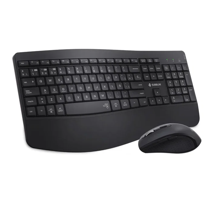 Subblim Combo Dual Office Prowave Black Negro Subblim Combo Dual Office Prowave Black Negro