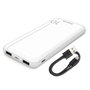 Philips Powerbank Slim 10000mAh Blanca con Doble USB