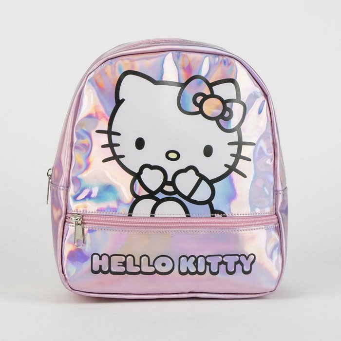 Cerdá Mochila Casual Iridiscente Hello Kitty Rosa
