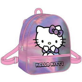 Cerdá Mochila Casual Iridiscente Hello Kitty Rosa