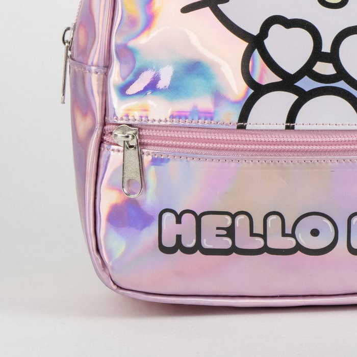 Cerdá Mochila Casual Iridiscente Hello Kitty Rosa