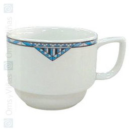 Langenthal Charleston Taza de té apilable, 18 unidades (Set de 6)