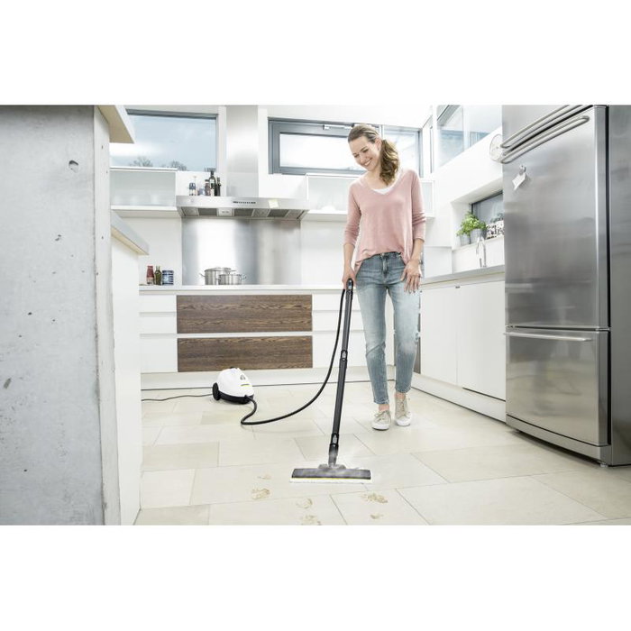 Kärcher SC 2 EasyFix Limpiadora de Vapor a Presión, Color Blanco, Ref. 1.512-600.0