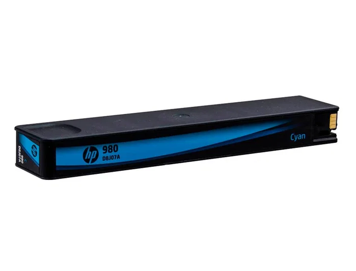 HP Cartucho de Tinta Original 980 Cian (D8J07A) para Officejet Enterprise