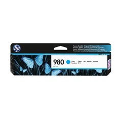 HP Cartucho de Tinta Original 980 Cian (D8J07A) para Officejet Enterprise