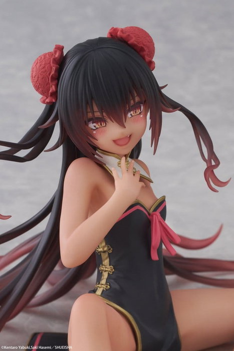 Taito Prize To Love-Ru Darkness Figura PVC Desktop Cute Nemesis (Chinese Dress Ver.)