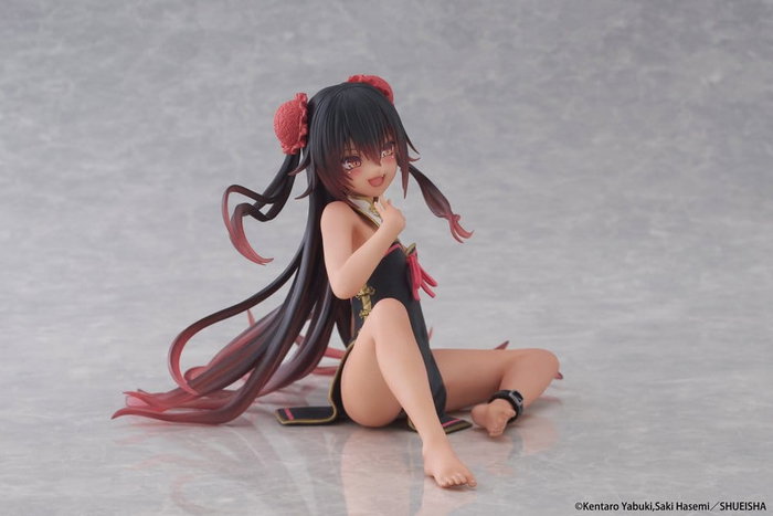 Taito Prize To Love-Ru Darkness Figura PVC Desktop Cute Nemesis (Chinese Dress Ver.)