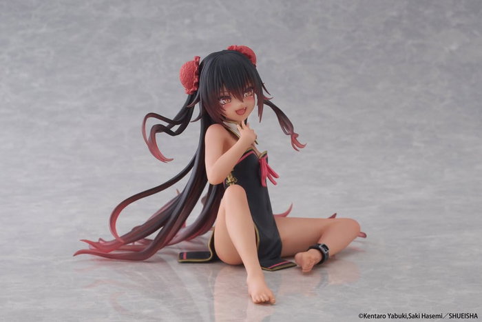 Taito Prize To Love-Ru Darkness Figura PVC Desktop Cute Nemesis (Chinese Dress Ver.)
