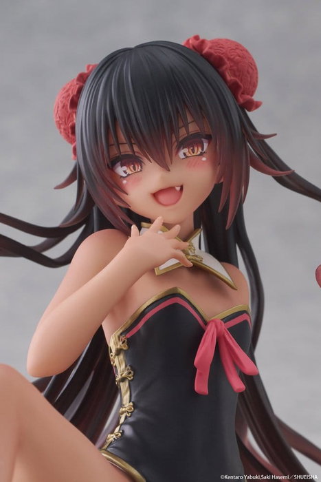 Taito Prize To Love-Ru Darkness Figura PVC Desktop Cute Nemesis (Chinese Dress Ver.)