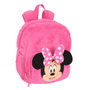 Safta Mochila Peluche Minnie Mouse para Guardería 27x22x10 cm