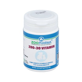 ZOOPHARMA VET Zoo-30 Vitamins Perros y Gatos 30 Comprimidos