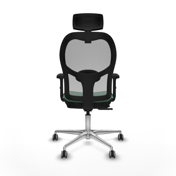 PIQUERAS Y CRESPO Silla de oficina Jorquera Verde esmeralda y Gris PIQUERAS Y CRESPO Silla de oficina Jorquera Verde esmeralda y Gris