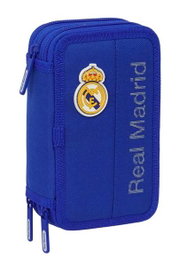 Safta Plumier Escolar Triple Cremallera Real Madrid 37 Pcs 25/26