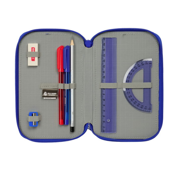 Portatodo Real Madrid C.F. Azul 12,5 x 19,5 x 5,5 cm 37 Piezas