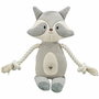 Peluche para perros Trixie 0036155 Poliéster Felpa Algodón Mapache 33 cm