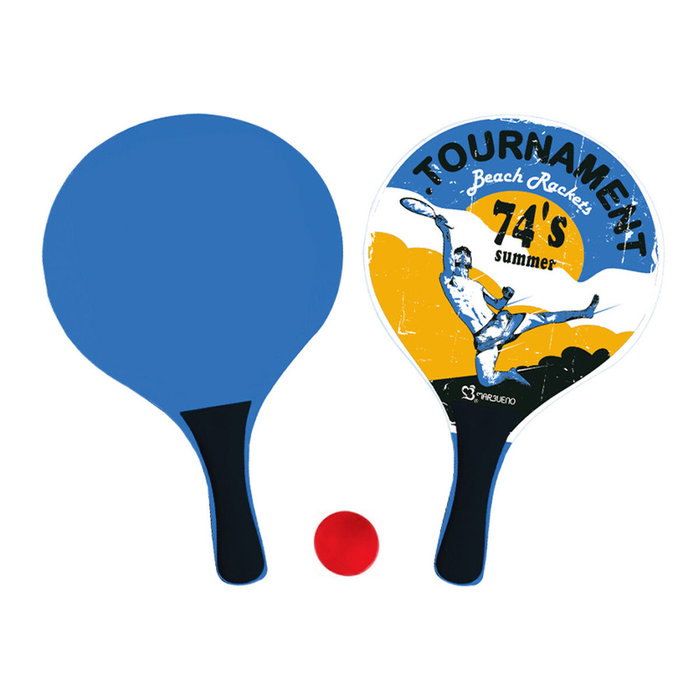 Marbueno Conjunto Palas Madera Tournament Summer 38x24x0,6 cm