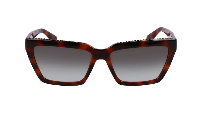 Liu Jo LJ793SR-240 Gafas de Sol Mujer Marrón/Verde