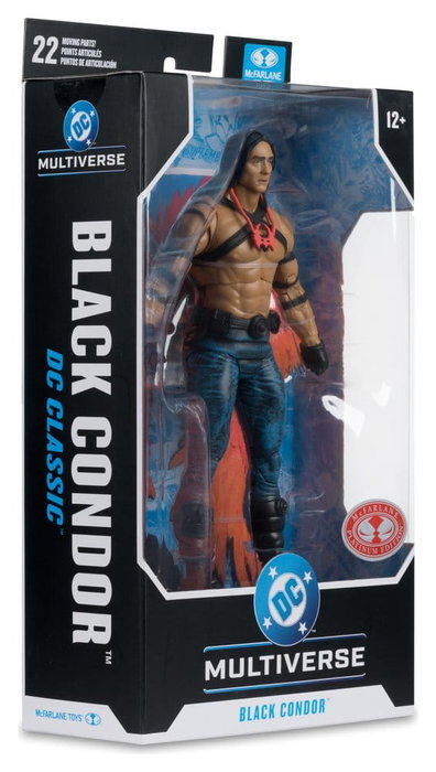 DC Multiverse Figura Black Condor (DC Classic) (Red Platinum Edition) 27 cm
