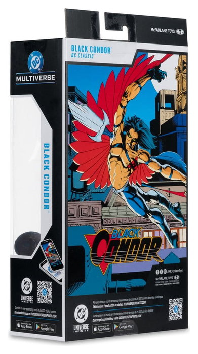DC Multiverse Figura Black Condor (DC Classic) (Red Platinum Edition) 27 cm