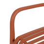 Silla Apilable Terracota Polipropileno 56 X 57 X 81 cm (Set de 2)